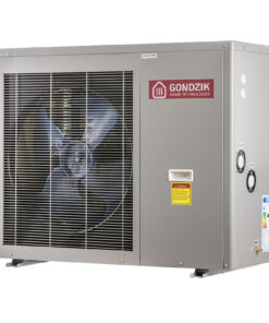 Gondzik Delta 9 Luft Wasser EVI Inverter Wärmepumpe 2,3-8,2 KW 230V 50Hz Panasonic R32 A+