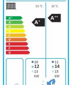 Alternative view of Meeting MDP50D Luft Wasser Split Wärmepumpe 18 KW 380V Copeland R417a