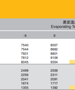 Alternative view of Emerson Copeland  ZW34KAE-PFS-582 Haushalts-Heißwasser-Wärmepumpe Scroll-Kompressor R407c