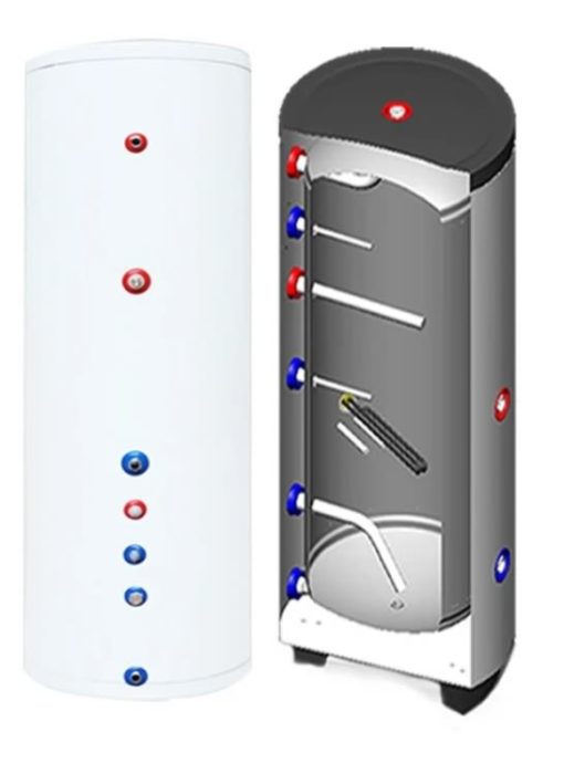 New Energy Boiler Edelstahl 200 Liter + 6KW Heizstab Gondzik Wärmepumpen