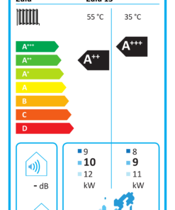 Gondzik Zulu 13 Luft Wasser EVI Inverter Wärmepumpe 5,4 - 14,95 / 18,5 KW 380V Hitachi R290 (Bafa gefördert) A+++ bis 70 Grad Celsius – Bild 10