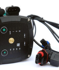 Alternative view of GONDZIK RS25-8EAY-130 PWM Zirkulationspumpe Umwälzpumpe Heizungspumpe Effizienzklasse A 130mm mit eigner Steuerung